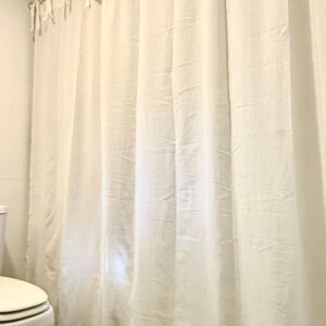 Cortina de Baño con Cintas